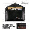 ROLOWAY Hanger Diversion Safe with Small Fireproof Bag - Hidden
