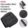 NLQR Front Driver Side Bottom Replacement Seat Cover Graphite Black