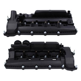 NewYall 5.0L Left and Right Engine Valve Cover for Land Rover LR4 2010-2013, Range Rover 2012-2022, Range Rover Sport 2010-2022