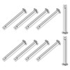 M METERXITY 10-Pack Single Hole Clevis Pins, M5 x 40mm