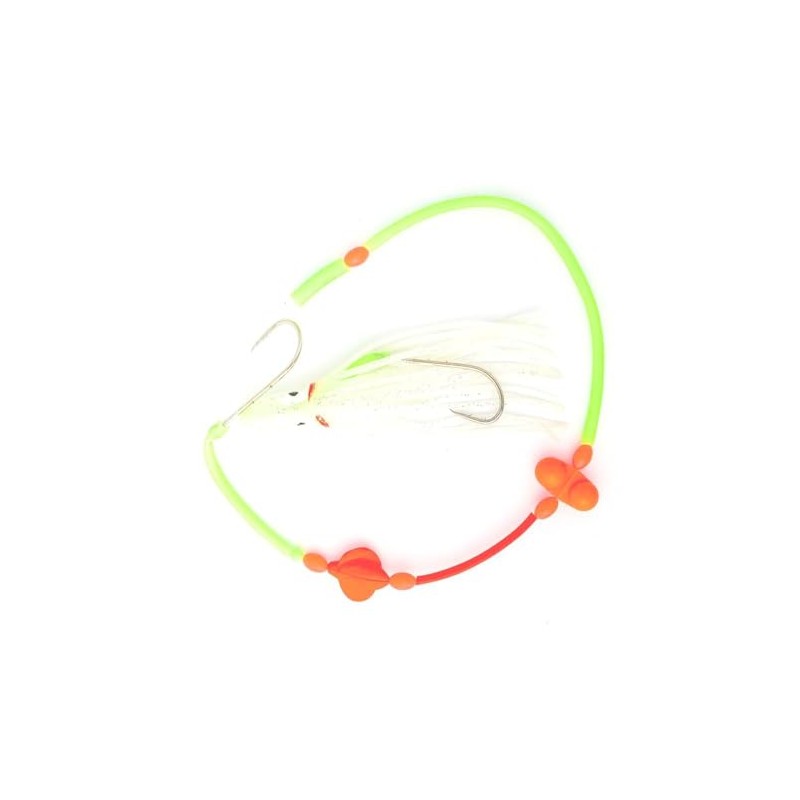 FLADEN Natural Bait Leader with Rattle and Octopus, 2 x