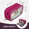 ZIPIT Half & Half Pencil Case for Girls | Large