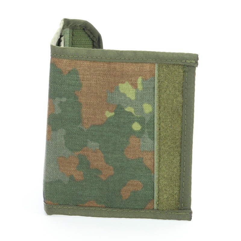 Zentauron EDC Cordura Wallet with Velcro Fastening, Note Compartment, Change