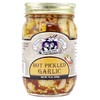 Amish Wedding All-Natural Hot and Sweet Pickled Garlic 15 Ounces
