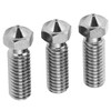 3pcs 0.2/0.3/0.4/0.5/0.6/0.8/1.0mm M6 Volcano Nozzle 3D Printer Nozzle 1.75mm High