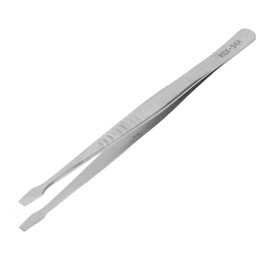 Pinzas Planas de Acero de Aleación Chorro de Arena Yaguang,Para Mantenimiento Electrónico, Soldadura de PCB,Reparación de Alambre Cobre de La Placa Base,Reparación Saltadores de Huellas Dactilares