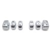 HTTMT MT420-002- Chrome Hand Controls Switch Button Covers Compatible with