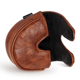 Craftsman Golf Classic Brown Center Shaft Mallet Putter Headcover for LAB OZ.1 MEZZ.1 MAX