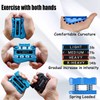 4 Weights Grip Strength Trainer Set,Hand Grip Finger Exerciser,Finger Strengthener,Work