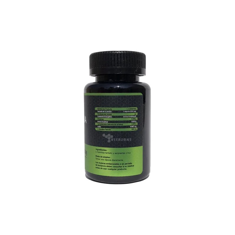 L-Carnitina 500 Mg 30 Cápsulas High Power