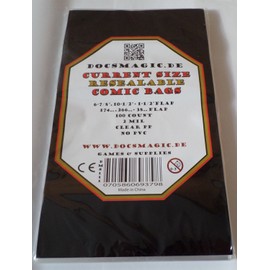 Docsmagic.de comic book supplies - resealable bags boards divider - current silver manga golden magazine size