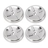 4pcs Coffee Filter Stainless Steel Reusable Filter Rust Resistant Effective