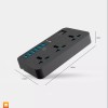 Maíz Multicontacto Cargador Barra Usb Supresor Picos Escritorio