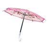 Pack of 4 Mini Lace Umbrella Parasols with Sequins -