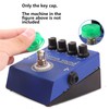 Pack of 16 Multicoloured Effect Foot Pegs Caps Protective Cap