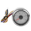 Oil Pressure Gauge Pointer 52mm/2.0in 10‑184Ω Colourful Backlight Adjustable Universal
