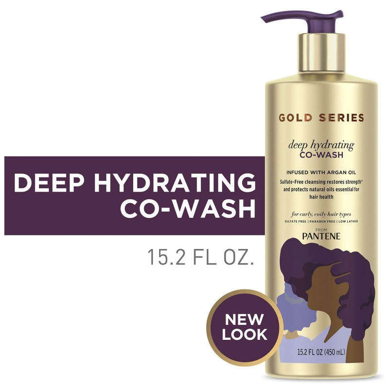 Pantene Gold Series from Sulfate Free Deep Hydrating with Argan