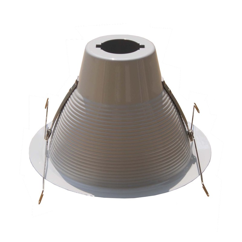 6-Pack-6" Deep Self Flange Air-Shut Baffle Trim for Line Voltage