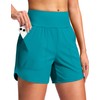 G Gradual Women's 5" Swim Board Shorts Quick Dry High