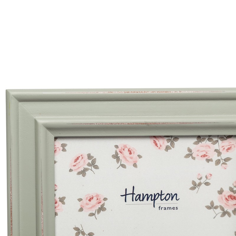 Hampton Frames PALOMA Distressed Shabby Chic Picture Photo Frame Sage