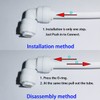 MALIDA Quick Connector Female Thread Adapter Elbow and Straight Combination,