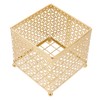 Ciieeo Elegant Metal Storage Basket Multi-Function Organizer for Makeup Cosmetics