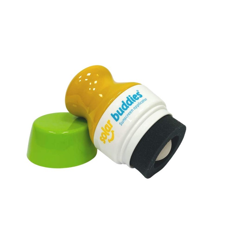 Solar Buddies Sunscreen Applicator - Single Green - Refillable Roll