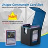 Stepane MTG Deck Box, Double Display Window MTG, Commander Deck