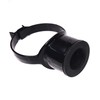 Floplast Soil Pipe Black Strap Boss with 32mm Rubber Boss