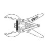 KS Tools 150.1176 Piston ring pliers, Ø80-120mm