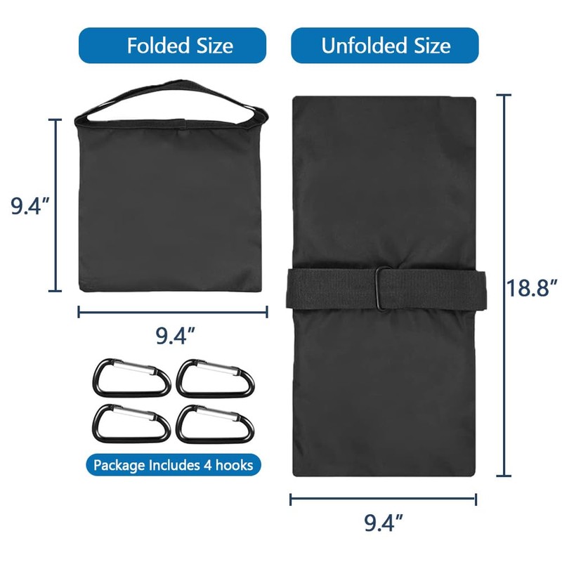 Boat Cover Sandbags 4 Pack Marine Quality Boat Shield Accessories