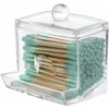 Unbranded/Generic Clear Acrylic Q-tip Makeup Storage Cotton Swab Holder Box