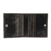 Greenland Brown Bifold Wallet Coin Catcher and Press Stud Closure