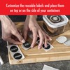 ZWILLING Fresh & Save CUBE 11-Piece Reusable Silicone Label with