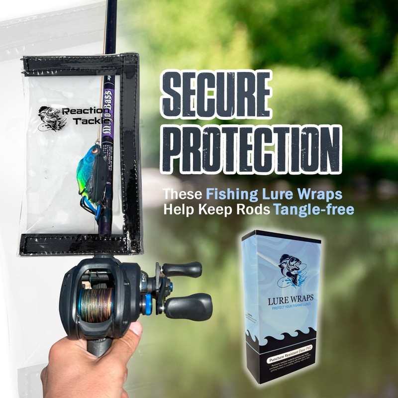 Reaction Tackle Lure Wraps - 10-pk - 5-ea size