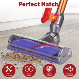 Cleaner Head Clip Latch Tab Button Compatible with Dyson V10 Digital Slim V12 Slim Vacuum Cleaner Extension Wand Clip Button, Attachment Tool Kits/V15 Gen 5 Quick-Clean Wand Tool Button with Spring