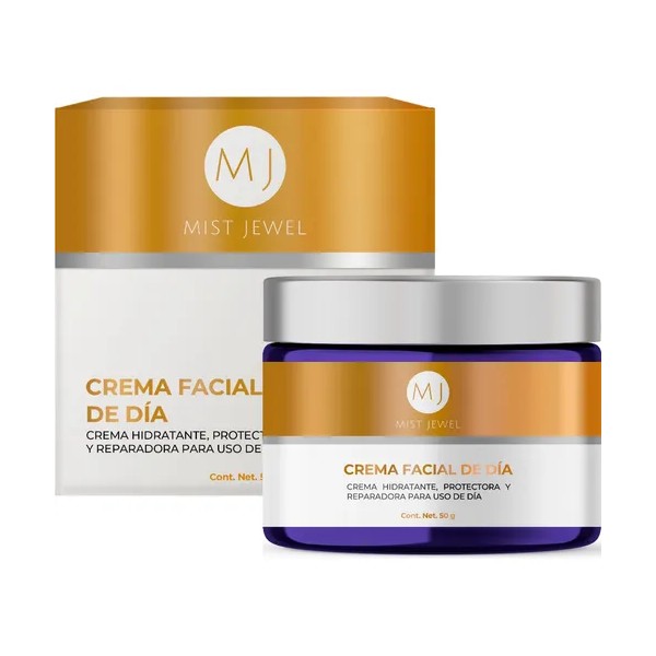 Mist Jewel Crema De Día Facial Con Fps 30, Ácido