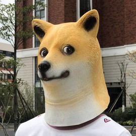 Party Story Zodiac Dog Dog Mask Headpiece Mask/New Year's Card Photo Props Mask/Mask/Costume/Cultural Festivals/Banquets Animal Mask/Costume/Party Cosplay Mask
