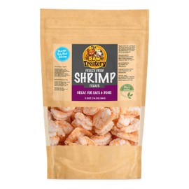 The Raw Treatery Freeze Dried Shrimp Treats, 1 Pack
