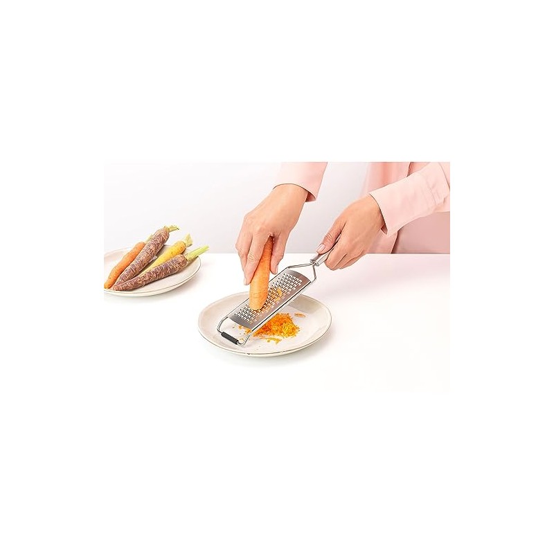 Brabantia grater Profile, coarse, cooking utensil, kitchen aid, Matt Steel,