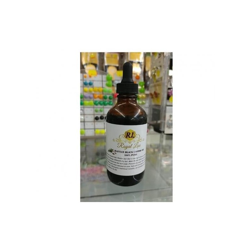 Aceite de ricino negro haitiano 100% natural