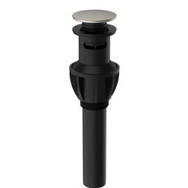 Bathroom Waste Drain Chrome Basin Drain Basin Sink Plug Strainer Filter Stopper Plastic Basin DrainMaterial: ABS Plastic, Color: chrome