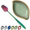 Coffee Spoon and Rest for Coffee Bar Accessories, Small Spoon