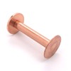 1" Pack Of 50 #9 Copper Rivets & Burrs