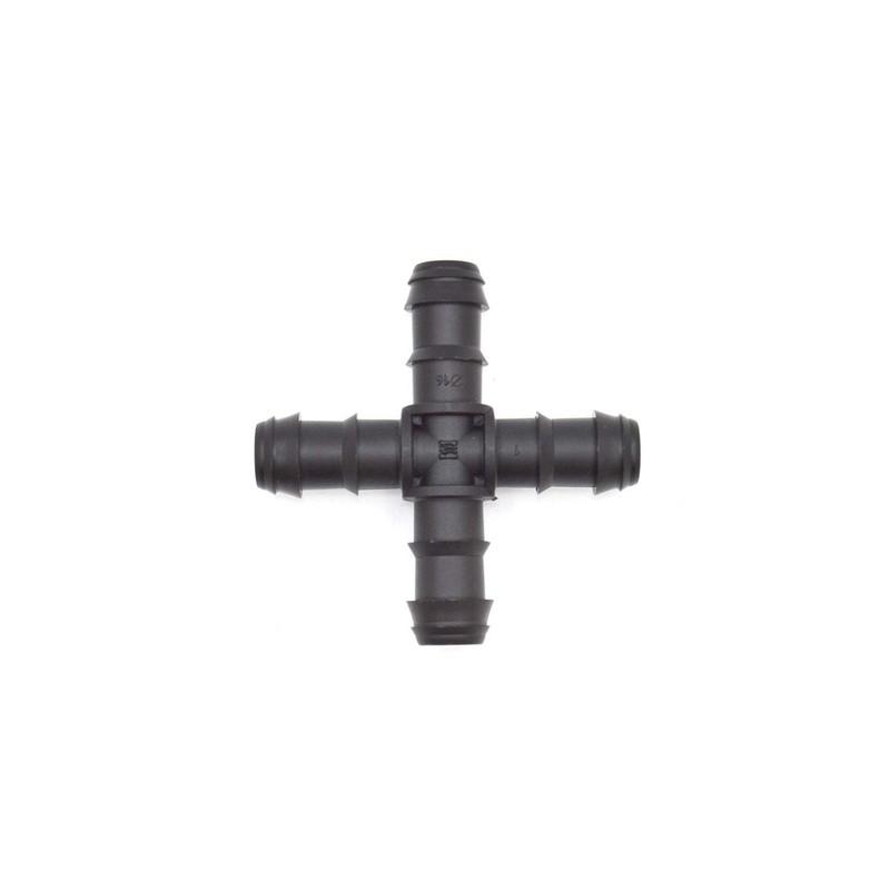 S&M 2 x Black Drip Cross 16mm 544606