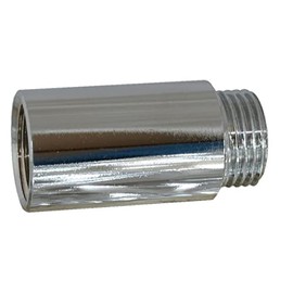 1/2" x 25mm Long Chrome Radiator Extension (Known as Radiator Valve Extension/Radiator Extension Also Available in 10mm, 15mm, 20mm, 25mm, 30mm, 40mm, 50mm, 60mm, 75mm, 80mm and 100mm Long)
