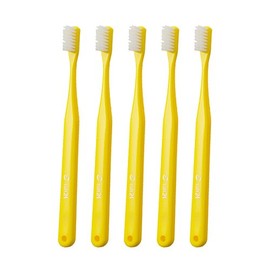 キャップなし タフト24 歯ブラシ × 25本入 M イエロー