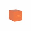 Karlsson [DL] Alarm Clock Spry Square LED Bright Orange