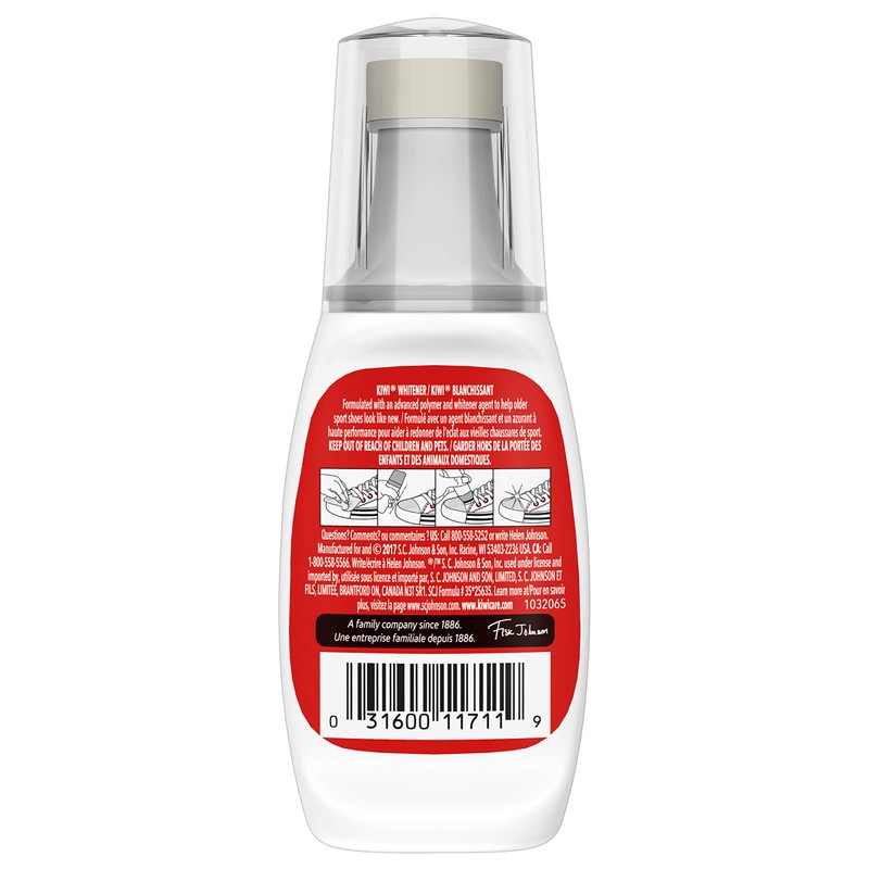 Kiwi Shoe Whitener, 2.5 FL OZ