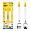 EDISONmama Fork & Spoon Set, 1.5 Years Old and Up,